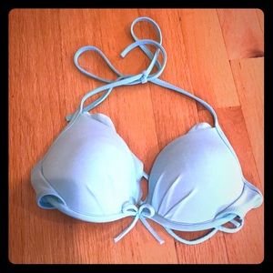 Brand new baby blue VS swim top